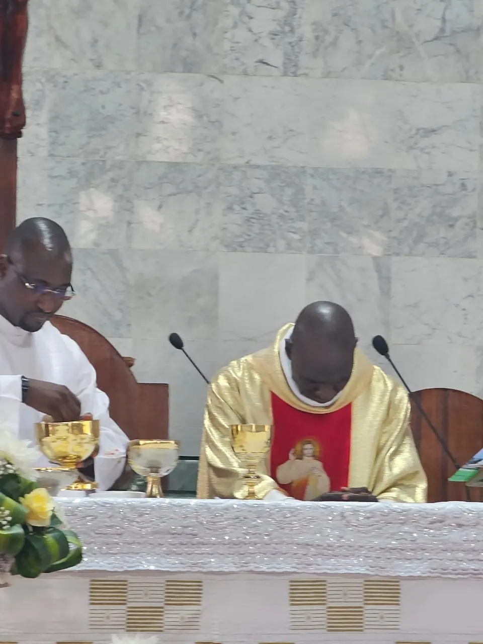 Messe à la paroisse NDI