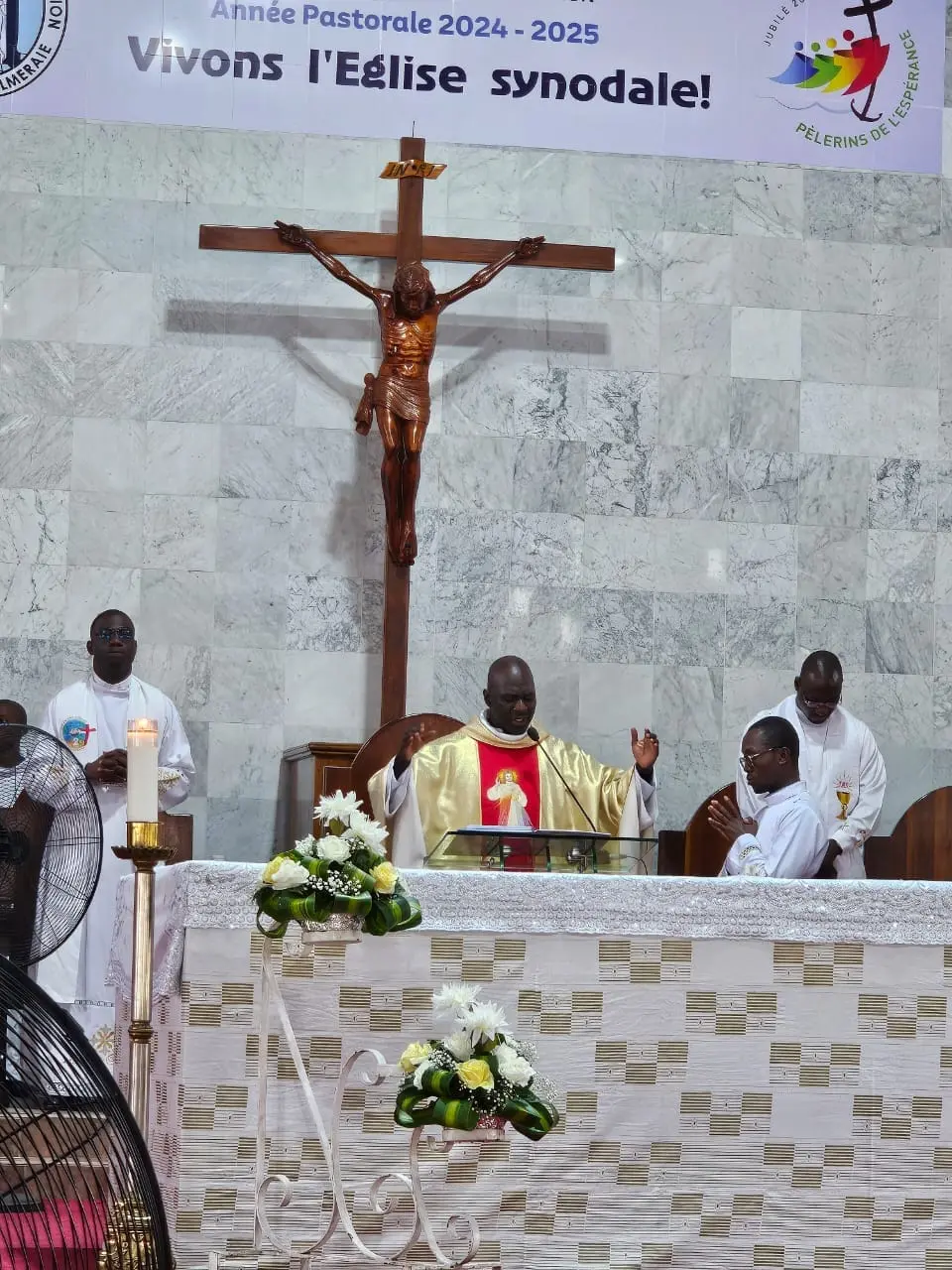 Messe à la paroisse NDI